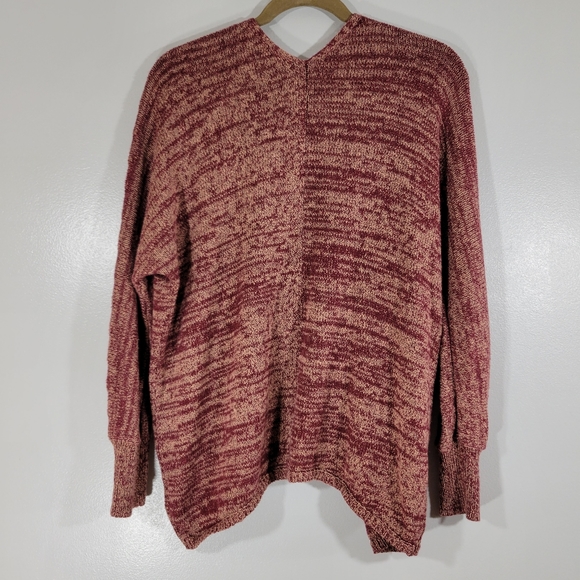 BDG Urban Outfitters slouchy open front space dyed knit grandpa cardigan sweater - Picture 8 of 8